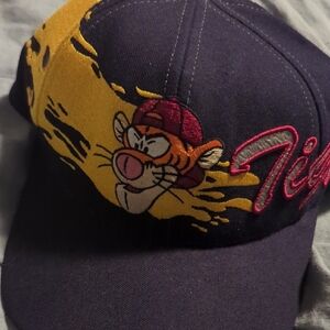 Vintage Tigger Goofy’s Hat Co Winnie the Pooh Paint Splash Snapback Cap Hat